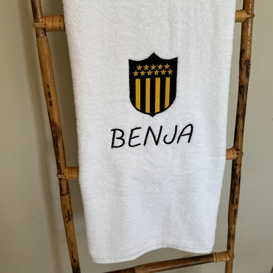 Toalla Peñarol Blanca