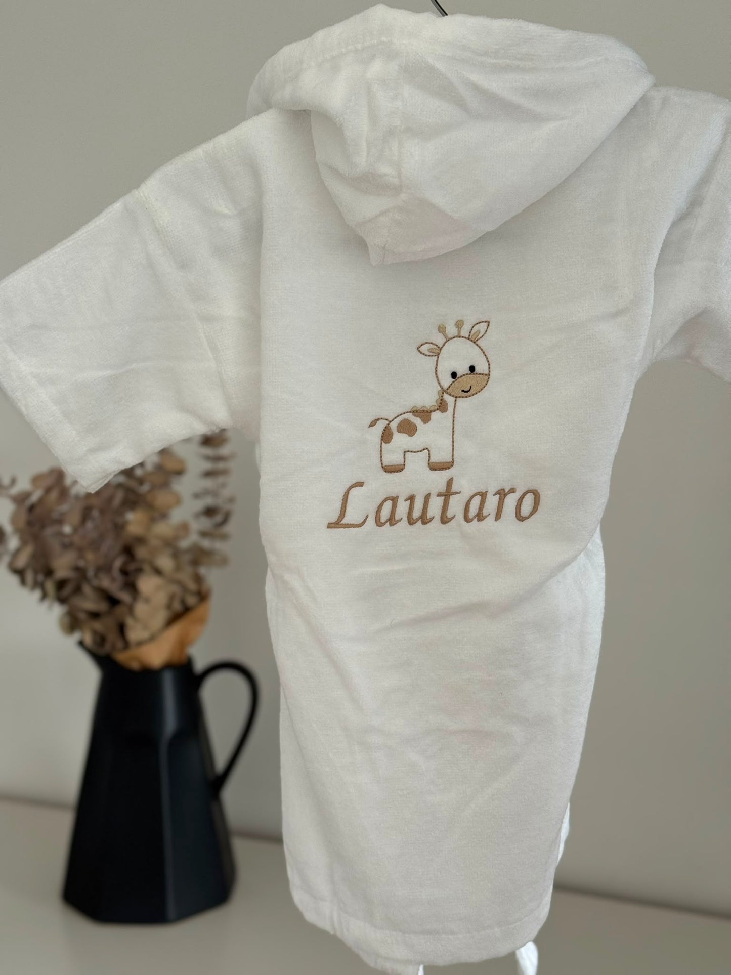 Bata Bebé con diseño y nombre