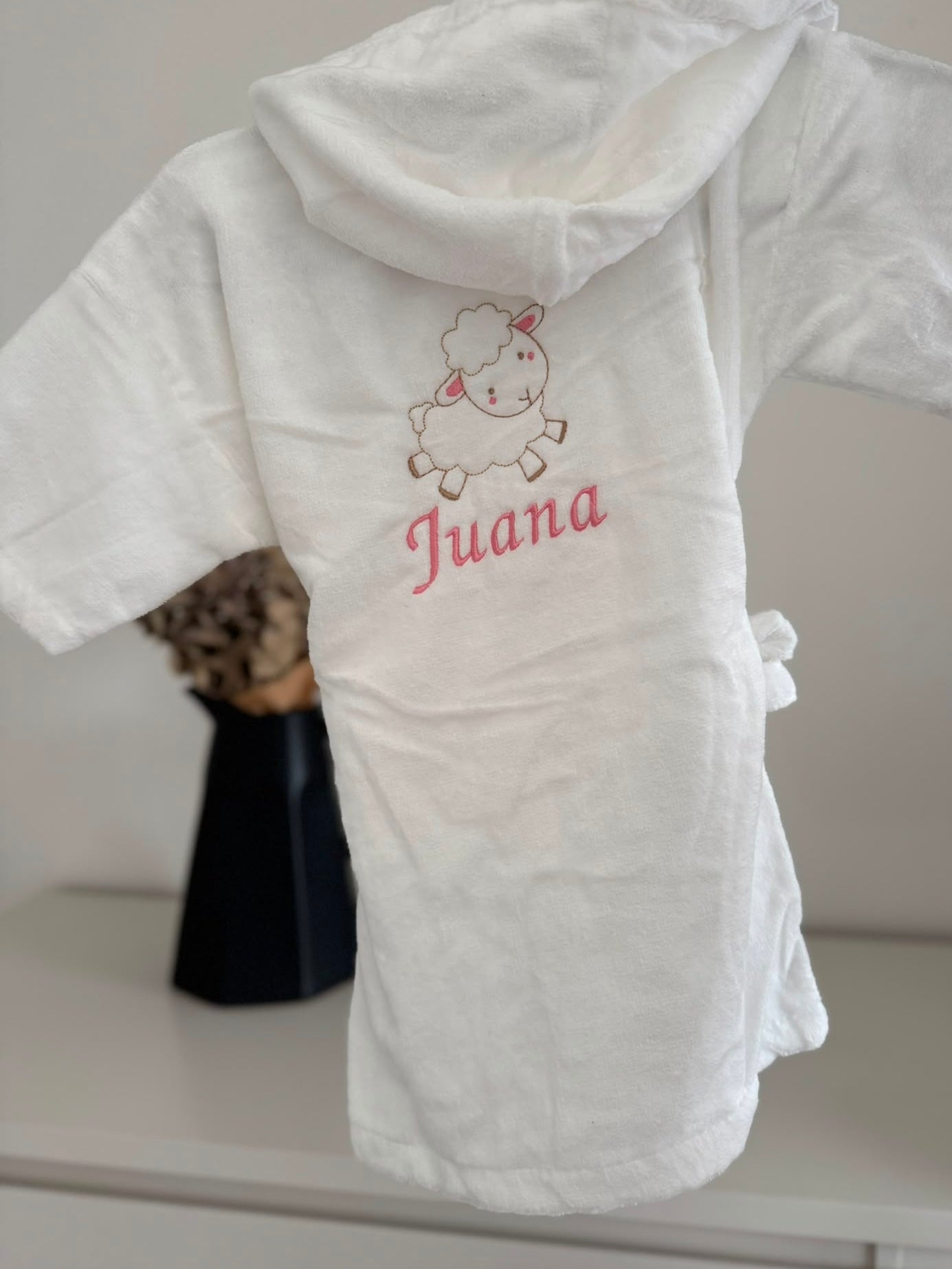 Bata Bebé con diseño y nombre