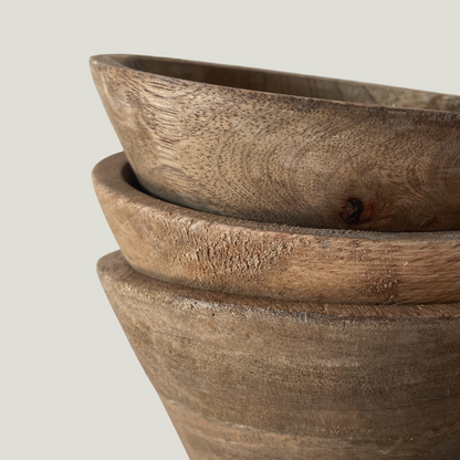 Bowl madera set de 4